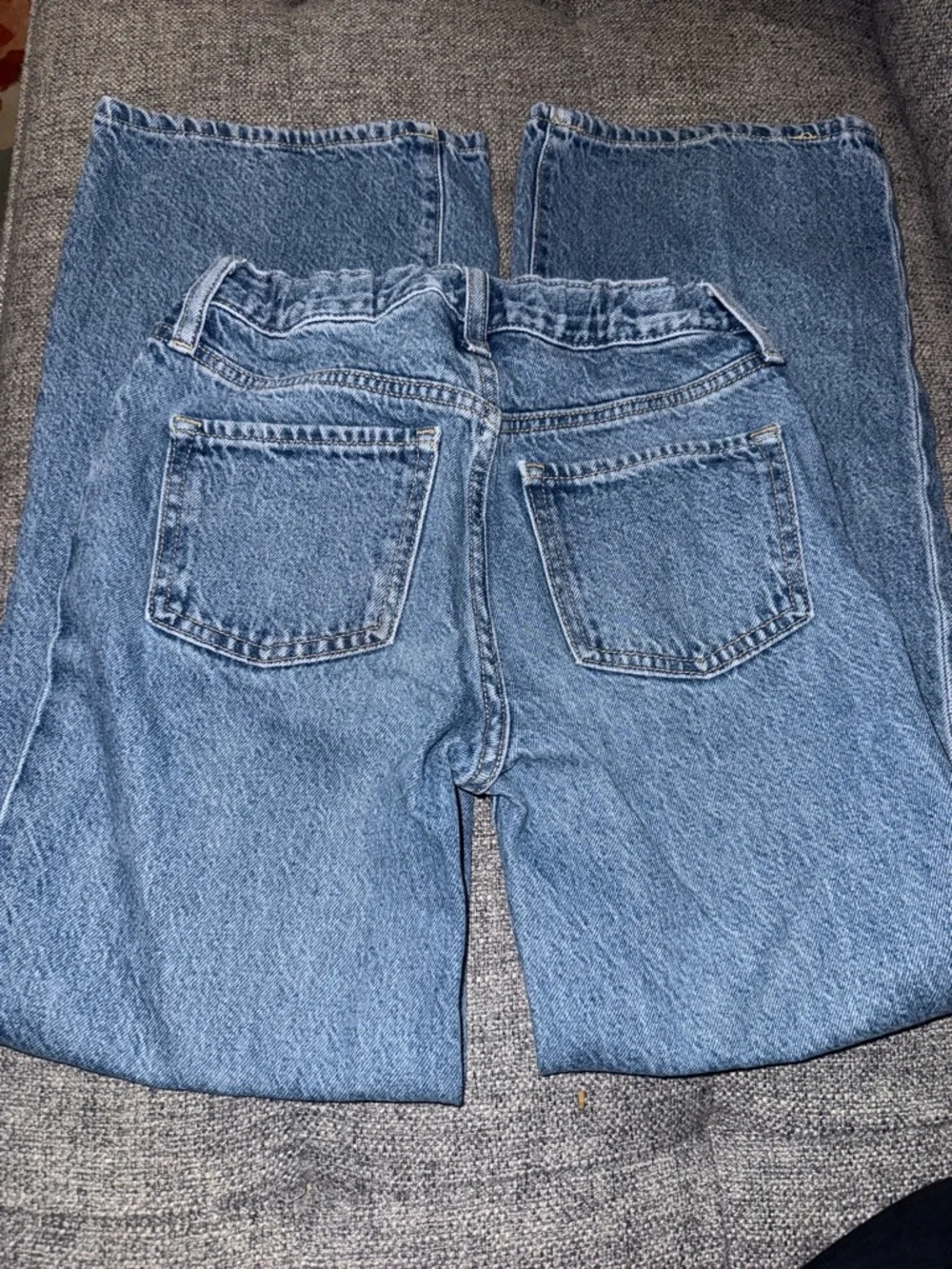 Old navy girls 10/12 Jean bundle high rise flare and wide leg baggy